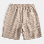 Geometric Jacquard Polo & Geometric Jacquard Shorts Set