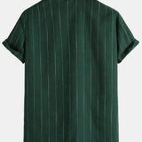 Casual Classic Stripes Shirts