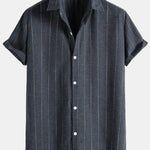 Casual Classic Stripes Shirts