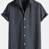 Casual Classic Stripes Shirts