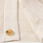 Stripe Crochet Button Up Shirt