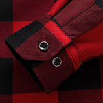 Flannel Fleece Lined Plaid Shirt with Pockets