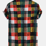 Multi Color Plaid Thin Shirts