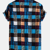 Multi Color Plaid Thin Shirts