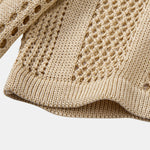 Crocheted Button Up Shirt
