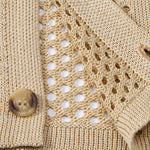 Crocheted Button Up Shirt