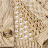 Crocheted Button Up Shirt