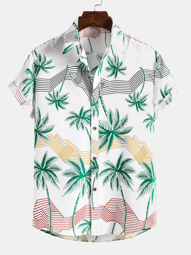 Palm Tree Print Shirts