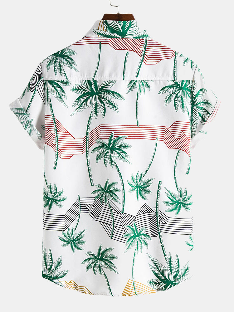 Palm Tree Print Shirts