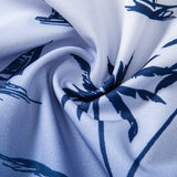 Gradient Island Palm Tree Print Shirt