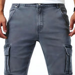 STRETCH CARGO TROUSER FOR MEN