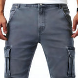 STRETCH CARGO TROUSER FOR MEN