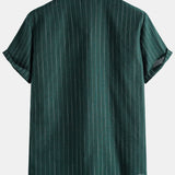 Regular Fit Stripes Shirts