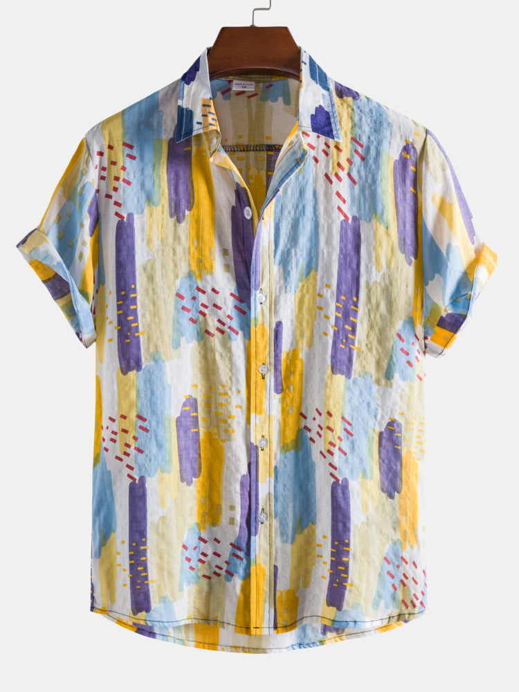 Multicolor Graffiti Shirts