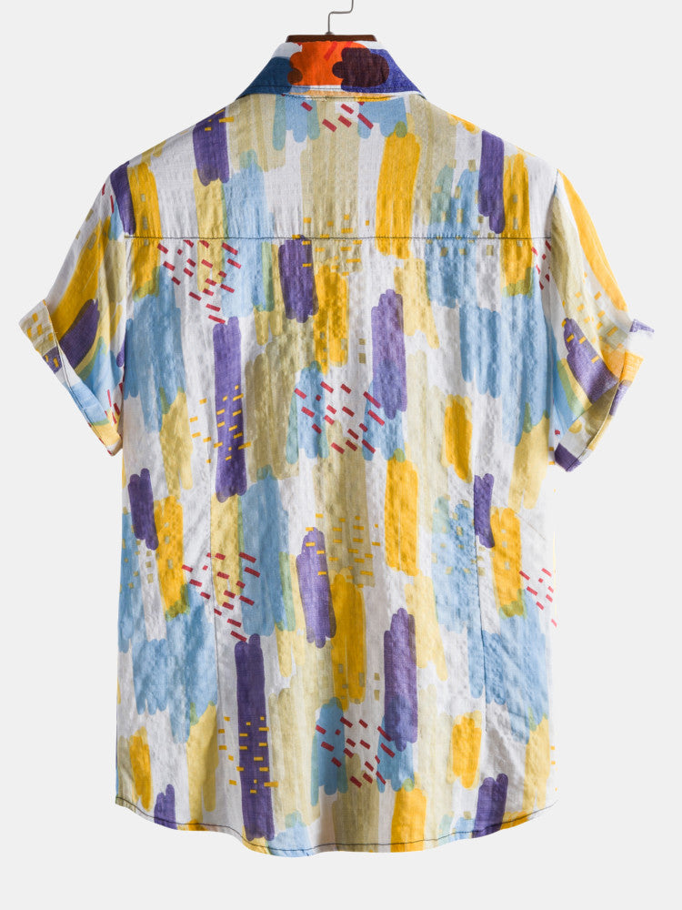 Multicolor Graffiti Shirts