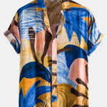 Holiday Short Sleeve Lapel Shirts