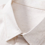 Linen Rayon Blend Button Up Shirt