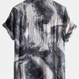 Abstract Painting Print Shirts