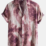 Abstract Painting Print Shirts