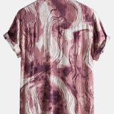 Abstract Painting Print Shirts
