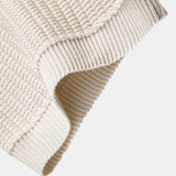 Stripe Johnny Collar Knit Polo & Slim Fit Tapered Trousers Set
