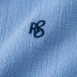 Short Sleeve Seersucker Stand Collar Shirt