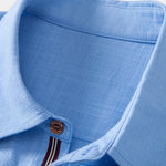 Short Sleeve Linen Button Up Shirt