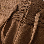 Basic Knit Polo & Knit Shorts Set