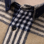Flannel Fleece Lined Plaid Cotton Button Up Shirt