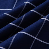 Cowboy Embroidery Cotton Plaid Button Up Shirt