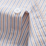 Cowboy Embroidery Cotton Plaid Stripe Shirt