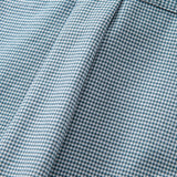 Cowboy Embroidery Cotton Houndstooth Button Up Shirt