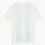 Contrast Vertical Stripe Knit Polo