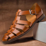 LEATHER SANDALS FOR MEN