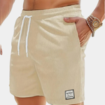 CORDUROY DRAWSTRING SHORTS FOR MEN
