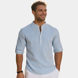 STRUCTURED WEAVE SHIRT FOR MEN
