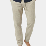 RELAXED LINEN TROUSERS FOR MEN