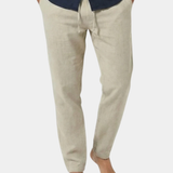 RELAXED LINEN TROUSERS FOR MEN