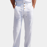 BREATHABLE LINEN TROUSERS FOR MEN