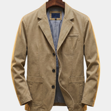 WASHED DENIM BLAZER FOR MEN