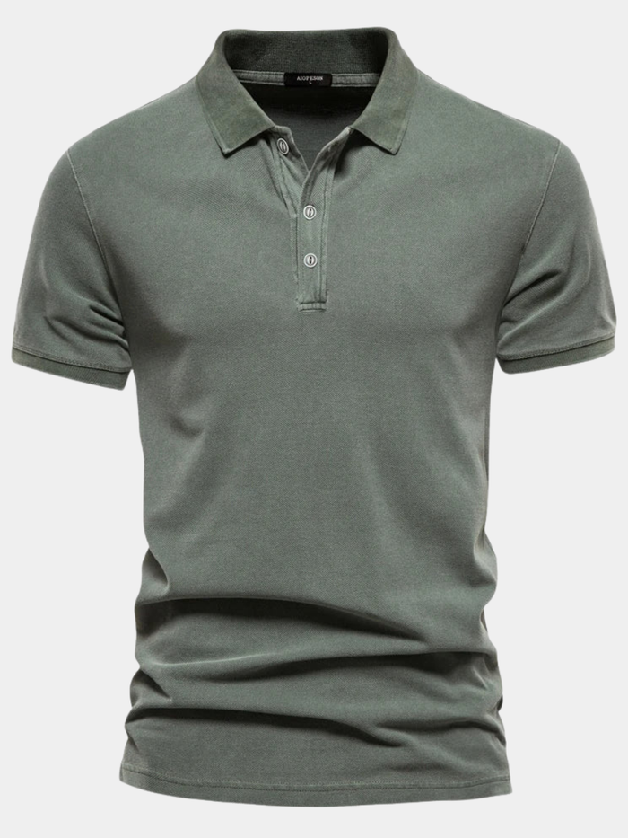 CLASSIC COTTON POLO SHIRT FOR MEN