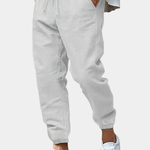 LINEN DRAWSTRING TROUSERS FOR MEN