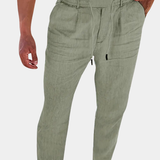 LOOSE FIT LINEN TROUSERS FOR MEN