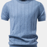 RIBBED SWEATER TEE FOR MEN