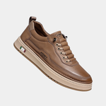 CUSHIONED LEATHER SNEAKERS FOR MEN