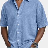 ACID WASH COTTON SHIRT FOR MEN