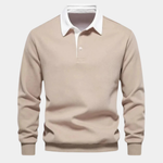 KNIT POLO SWEATER FOR MEN