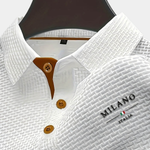 TEXTURED POLO SHIRT FOR MEN