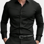 ELASTIC BUSINESS SHIRT FOR MEN
