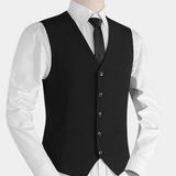 SLEEVELESS BUTTON SHIRT FOR MEN